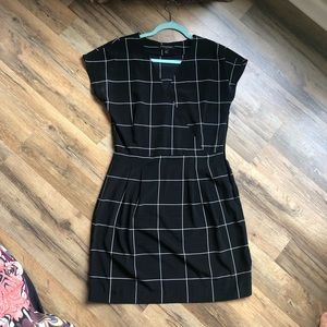 Banana Republic Windowpane Dress